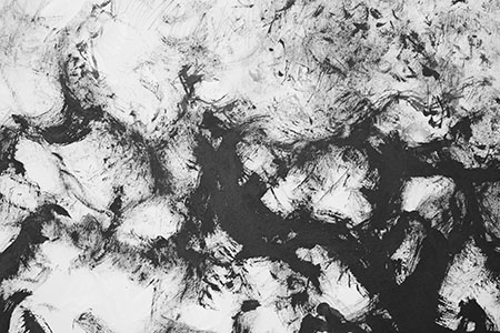 detail ink drawing above